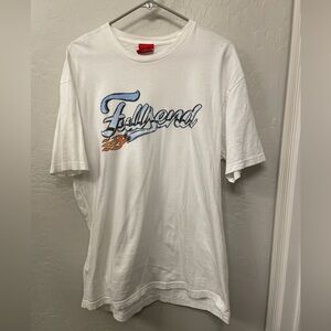 Full Send White Graphic T-Shirt